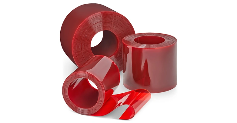 Azimdağ | Kırmızı PVC Şerit (Yarı Saydam)